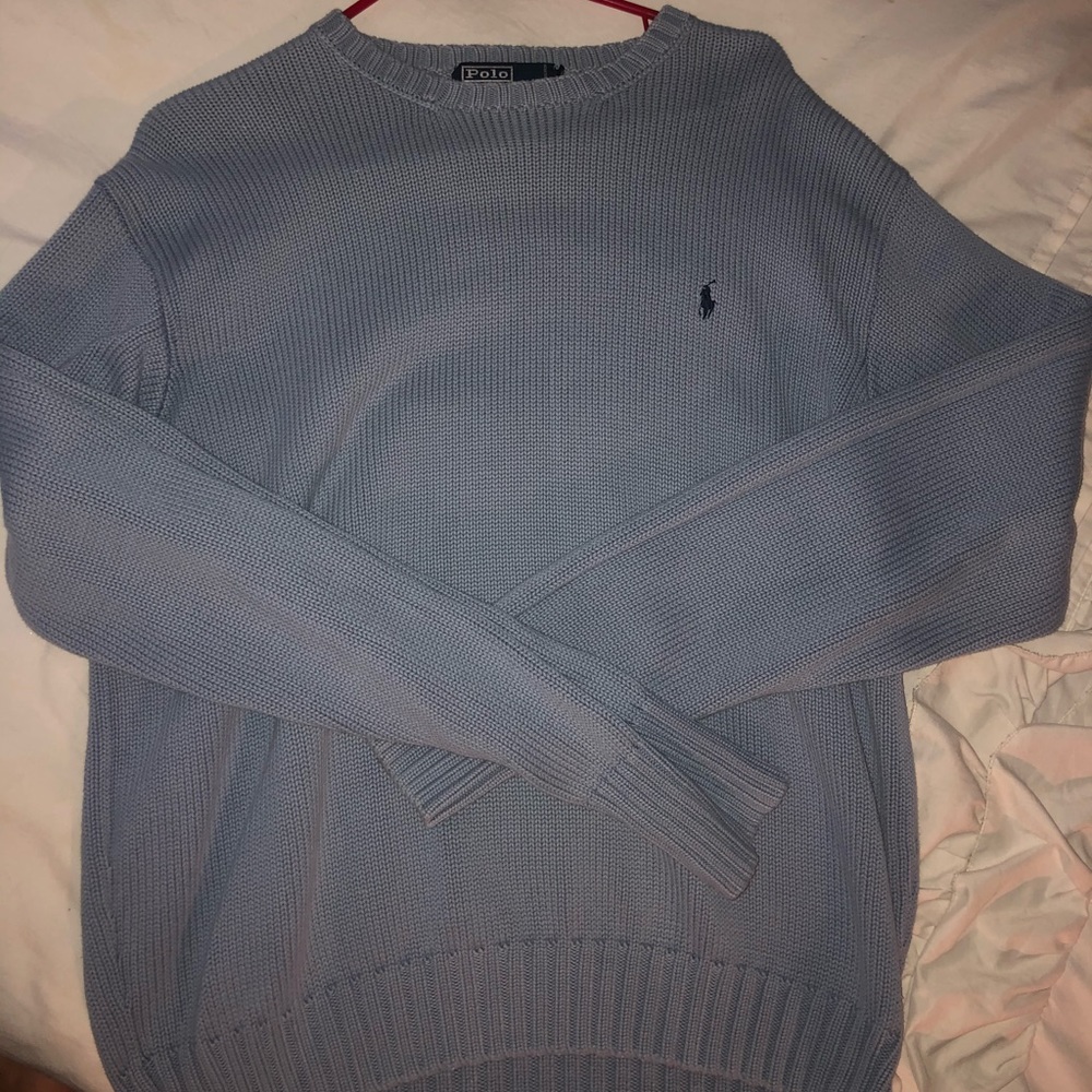 POLO Cotton Crewneck Sweater